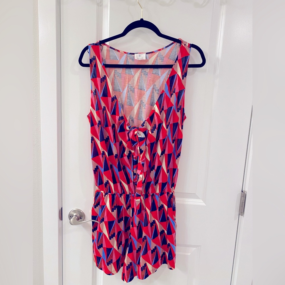 Geo-Pattern Romper | ZARA | Large